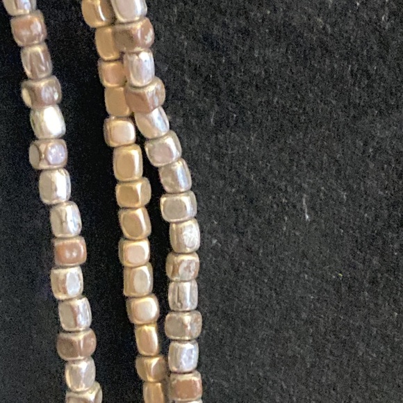 22" Chicos Multi Tone Beaded Necklace - Picture 5 of 11